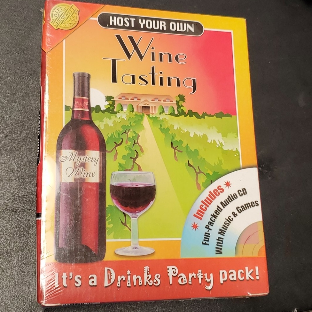 Never opened Wine Tasting Kit